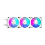 GIGABYTE AORUS WATERFORCE X II 360 ICE AIO Flüssigkeits-CPU-Kühler - 3x120mm ARGB-Lüfter, Vollfarb-LCD, DAISY-CHAIN, kompatibel mit Intel LGA 1851 und AMD AM5