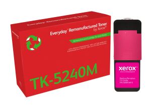 Everyday™ Magenta wiederaufbereiteter Toner von Xerox, kompatibel mit Kyocera TK-5240M, Standardkapazität