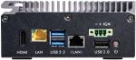 Shuttle Edge PC SPCEL03 , Intel Atom x6413E, 1x HDMI, 2x 2.5G LAN, 1x COM, DIO (4x in, 4x out), 3x USB, 2x M.2, 12-24V, 24/7 Dauerbetrieb, lüfterlos, -20...60°C, inkl. VESA & DIN-RAIL mount