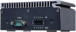 Shuttle Edge PC SPCEL03 , Intel Atom x6413E, 1x HDMI, 2x 2.5G LAN, 1x COM, DIO (4x in, 4x out), 3x USB, 2x M.2, 12-24V, 24/7 Dauerbetrieb, lüfterlos, -20...60°C, inkl. VESA & DIN-RAIL mount