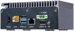 Shuttle Edge PC SPCEL03 , Intel Atom x6413E, 1x HDMI, 2x 2.5G LAN, 1x COM, DIO (4x in, 4x out), 3x USB, 2x M.2, 12-24V, 24/7 Dauerbetrieb, lüfterlos, -20...60°C, inkl. VESA & DIN-RAIL mount