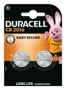 Duracell Knopfzelle CR2016 B2 Lithium