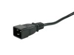 Equip 333319 Stromverteilereinheit (PDU) 6 AC-Ausgänge 1U Schwarz