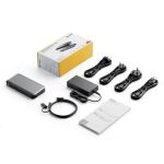 ALOGIC DUPRDX2-100 laptop-dockingstation & portreplikator Kabelgebunden USB 3.2 Gen 1 (3.1 Gen 1) Type-C Schwarz, Grau