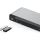 ALOGIC DUPRDX2-100 laptop-dockingstation & portreplikator Kabelgebunden USB 3.2 Gen 1 (3.1 Gen 1) Type-C Schwarz, Grau