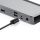 ALOGIC DUPRDX2-100 laptop-dockingstation & portreplikator Kabelgebunden USB 3.2 Gen 1 (3.1 Gen 1) Type-C Schwarz, Grau