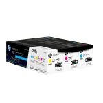 HP 201X 3er-Pack Cyan/Magenta/Gelb Original LaserJet Tonerkartuschen mit hoher Reichweite