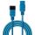 Lindy 30122 Stromkabel Blau 3 m C19-Koppler C20-Koppler