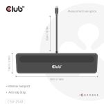 CLUB3D CSV-2541 laptop-dockingstation & portreplikator Andocken USB 3.2 Gen 1 (3.1 Gen 1) Type-C Schwarz