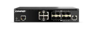 QNAP QSW-M3212R-8S4T Netzwerk-Switch Managed 10G Ethernet (100/1000/10000) 1U