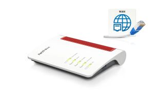 Box 4050 WLAN-Router Gigabit Ethernet Dual-Band (2,4 GHz/5 GHz) Schwarz, Weiß