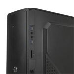 Chieftec UC-03B-OP Computer-Gehäuse Tower Schwarz