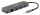 D-Link DUB-2334 laptop-dockingstation & portreplikator Kabelgebunden USB Typ-C Grau