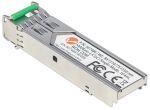 Intellinet Gigabit SFP Mini-GBIC Transceiver WDM bidirektional für LWL-Kabel, 1000Base-LX (LC) Singlemode-Port, 10 km, WDM (RX1310/TX1550)