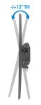 Manhattan 462280 TV-Halterung 177,8 cm (70") Schwarz