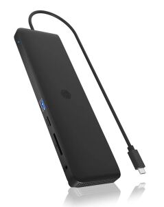 ICY BOX IB-DK2116-C, USB Type-C® Notebook DockingStation mit dreifacher Videoausgabe