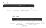 ICY BOX IB-DK2116-C, USB Type-C® Notebook DockingStation mit dreifacher Videoausgabe
