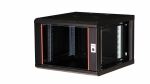 Equip Pro Mount 19 Schrank, 07HE, 600X600mm, RAL9005 Schwarz
