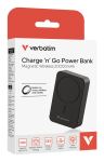 Verbatim Charge n Go Essentials 20000 mAh Kabelloses Aufladen Schwarz