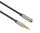Manhattan 356022 Audio-Kabel 1 m 3.5mm Schwarz, Silber