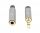 Manhattan 356022 Audio-Kabel 1 m 3.5mm Schwarz, Silber