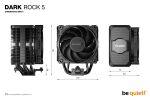 be quiet! DARK ROCK 5 Prozessor Luftkühlung 12 cm Schwarz 1 Stück(e)