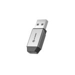 ALOGIC ULACMN-SGR Kabeladapter USB-A USB-C Mini Schwarz, Silber