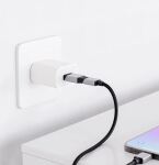 ALOGIC ULACMN-SGR Kabeladapter USB-A USB-C Mini Schwarz, Silber