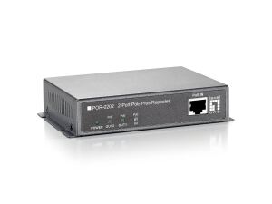 LevelOne PoE-Repeater, 2 Ports, Kaskadier, 802.3at PoE+