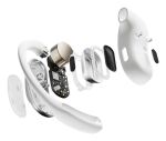 SHOKZ OpenFit Air, weiss Kopfhörer Kabellos Ohrbügel Anrufe/Musik/Sport/Alltag Bluetooth Weiß