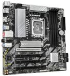 GIGABYTE B860M DS3H WIFI6E Mainboard - Intel Core Ultra CPUs, 5+1+2+1 Phasen VRM, bis zu 9066MHz DDR5, 1xPCIe 5.0 + 1xPCIe 4.0 M.2, 2,5 GbE LAN, WIFI 6E, USB 3.2 Gen 2