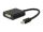 Equip Mini DisplayPort auf DVI-I Adapter