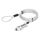 Manhattan 440301 Kabelschloss Silber 1,8 m