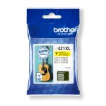Brother LC-421XLY Druckerpatrone 1 Stück(e) Original Hohe (XL-) Ausbeute Gelb