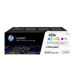 HP 410X 3er-Pack Cyan/Magenta/Gelb Original LaserJet Tonerkartuschen mit hoher Reichweite