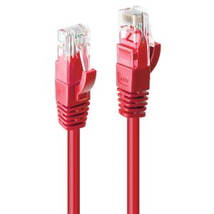 Lindy 48032 Netzwerkkabel Rot 1 m Cat6 U/UTP (UTP)