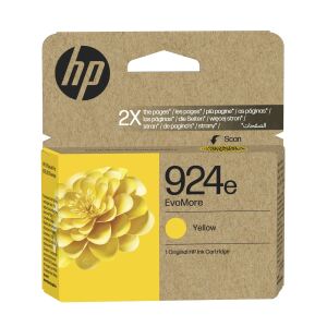 HP 924e EvoMore Gelb Original Druckerpatrone