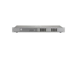 LevelOne FEP-1612W150 Netzwerk-Switch Fast Ethernet (10/100) Power over Ethernet (PoE) Grau