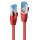 Lindy 47162 Netzwerkkabel Rot 1 m Cat6a S/FTP (S-STP)