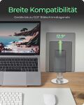 ICY BOX IB-TH201-R, Tablet & Smartphone Halter, rotierend, höhenverstellbar, Aluminium, für Tablets bis 12,9" (32,8 cm)