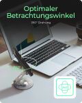 ICY BOX IB-TH201-R, Tablet & Smartphone Halter, rotierend, höhenverstellbar, Aluminium, für Tablets bis 12,9" (32,8 cm)