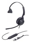Yealink Mono-UC-Headset mit USB-C/A-Anschluss