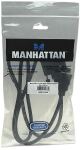 Manhattan HDMI auf DVI-Kabel, HDMI-Stecker auf DVI-D 24+1 Stecker, Dual Link, 1 m, schwarz