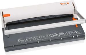Peach PB300-15 Bindemaschine Draht-Bindegerät 60 Blätter Schwarz, Weiß