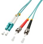Lindy 1.0m OM3 LC - ST Duplex InfiniBand/Glasfaserkabel 1...