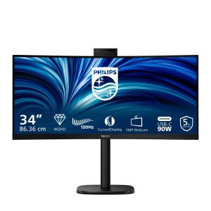 Philips 3000 series 34B2U3600CH/00 Computerbildschirm 86,4 cm (34") 3440 x 1440 Pixel Wide Quad HD LCD Schwarz