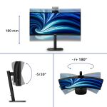 Philips 3000 series 34B2U3600CH/00 Computerbildschirm 86,4 cm (34") 3440 x 1440 Pixel Wide Quad HD LCD Schwarz