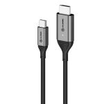 ALOGIC ULMDPHD02-SGR Videokabel-Adapter 2 m HDMI Typ A (Standard) Mini DisplayPort Schwarz, Silber