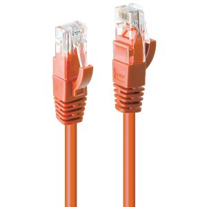 Lindy 48108 Netzwerkkabel Orange 2 m Cat6 U/UTP (UTP)