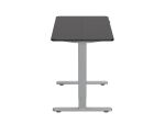 Equip Elektrisches-Sitz- Steh-Tischgestell, mit Tischplatte, grau